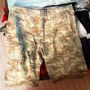 George camo cargo shorts. Size 38
